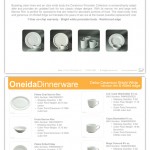 Oneida Dinnerware PDF catalog