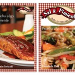 Table Tents for Sal y Pimienta
